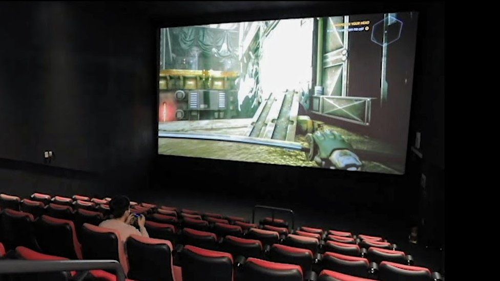 gaming in cinema