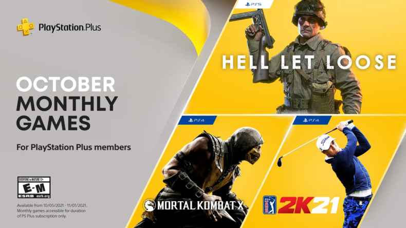 PlayStation Plus Games for October 2021