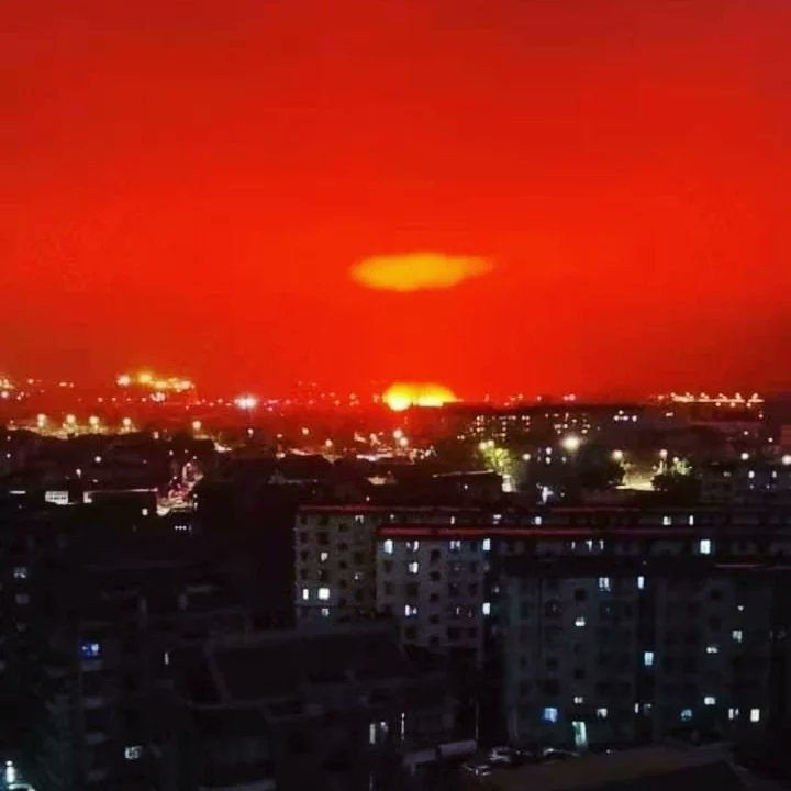 china red sky