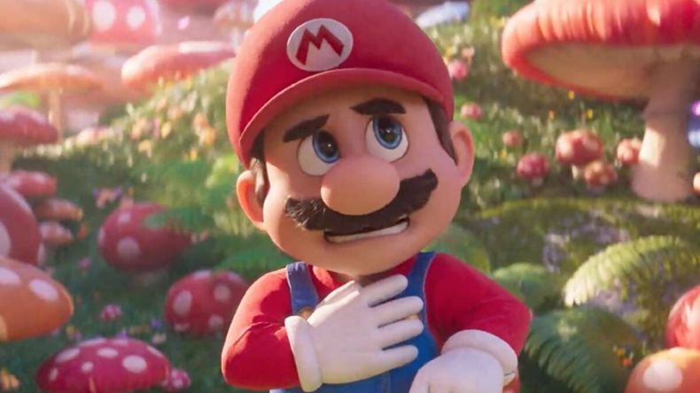 The new Mario movie trailer but with Charles Martinet as Mario