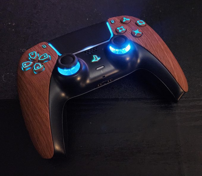 PS5 Wooden Controller