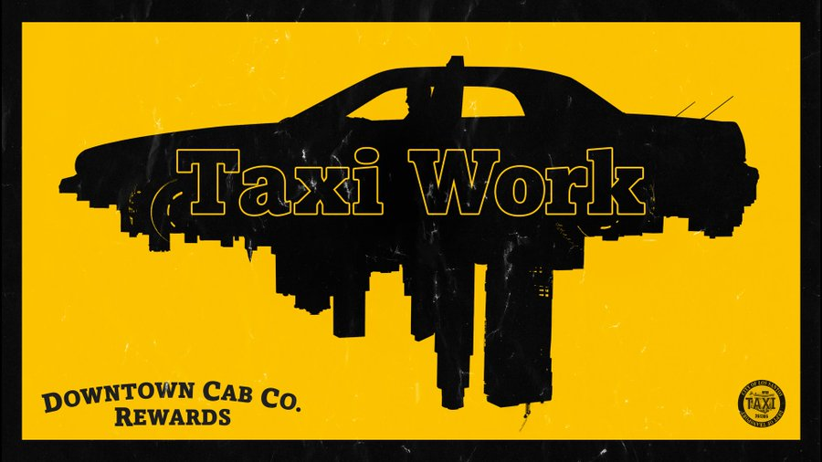 Gta online taxi work