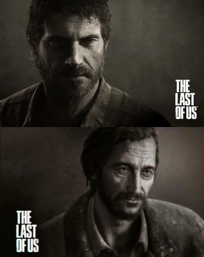 Joel and david The Last of Us