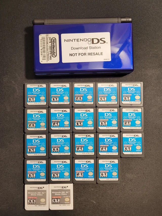 Collecting Nostalgia: A Triumph in Rare Gaming - Unveiling the Complete North American Nintendo DS Download Station Cartridge Collection