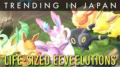 Pokémon Is About To Make So Much Money On Life-Sized Eeveelution Plushies Pokémon Is About To Make So Much Money On Life-Sized Eeveelution Plushies