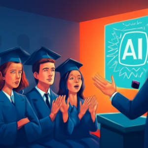 AI: The Next Industrial Revolution? Grads Boo, Then Cheer a Speaker’s Conflicting Takes!