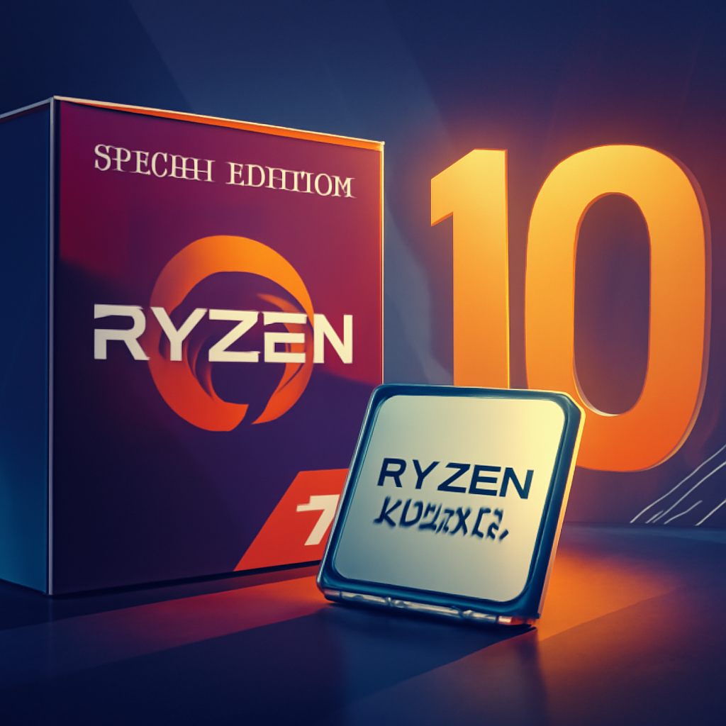 AMD Rolls Out Special Edition Ryzen 7 5800X3D to Celebrate AM4’s 10th Birthday!