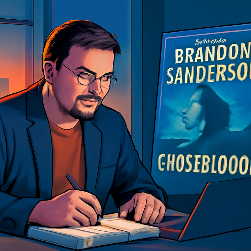 Brandon Sanderson Gears Up: Mistborn Era 3 “Ghostbloods” Resumes Work in July!
