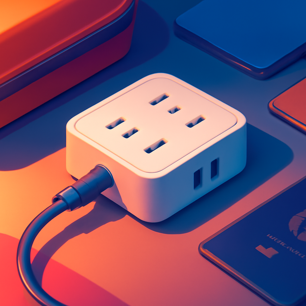 Compact Travel Power Strip: Your Ultimate Travel Buddy Under $20!