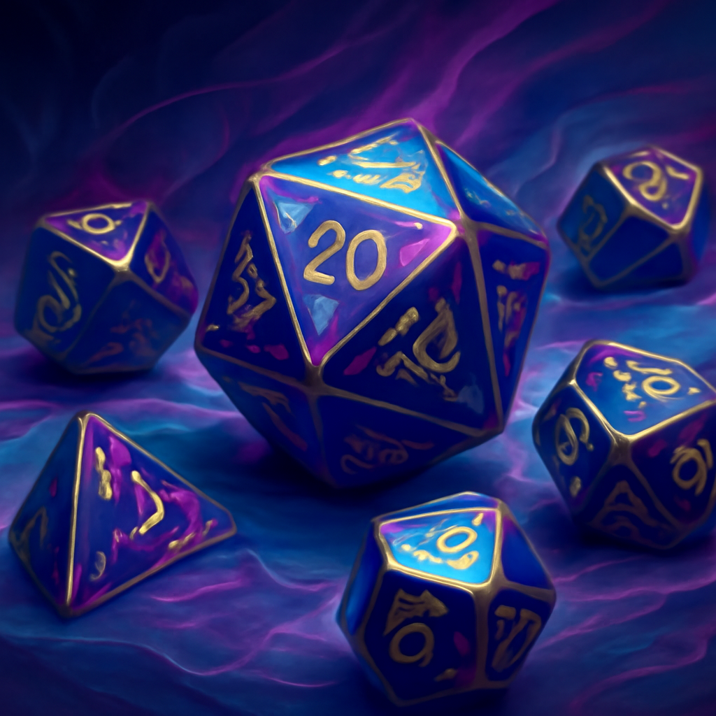 Dive into the World of Esoteric Ebb with New d20 Designs from Die Hard Dice