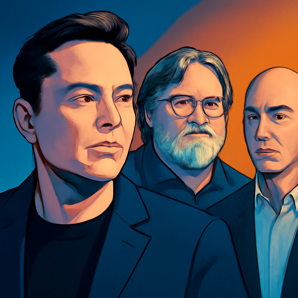 Elon Musk’s Take on Gabe Newell and Jeff Bezos in OpenAI Drama