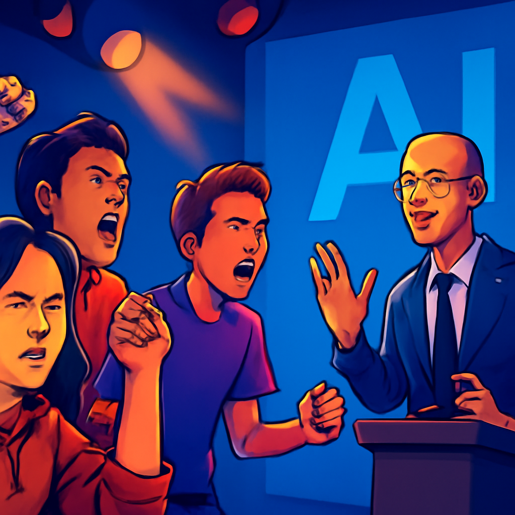 Future Shock: Students Boo Ex-Google CEO Over AI Talk!