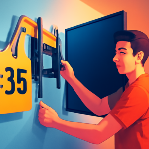 Grab a Bargain: Perlegear TV Wall Mount Now Under $35!