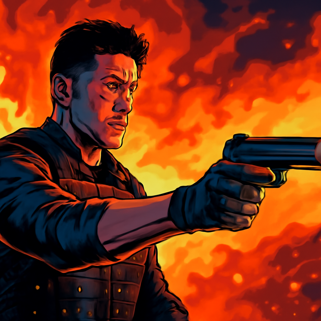 Jon Bernthal’s Fiery Stunt in The Punisher: One Last Kill