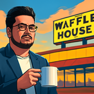 Katsuhiro Harada Hits Waffle House: A Dream Come True for Tekken Fans