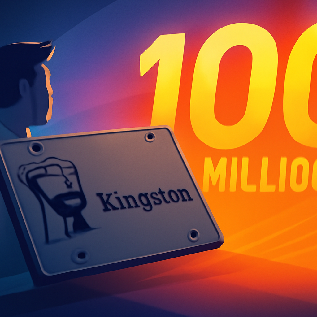 Kingston’s A400 SSD Hits a Milestone: 100 Million Units Shipped!