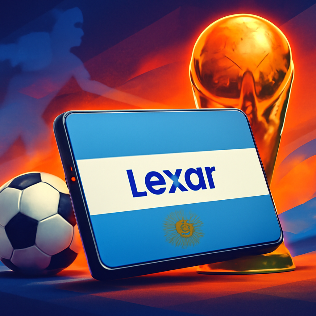 Lexar Scores Big with Argentina-Themed World Cup SSDs!