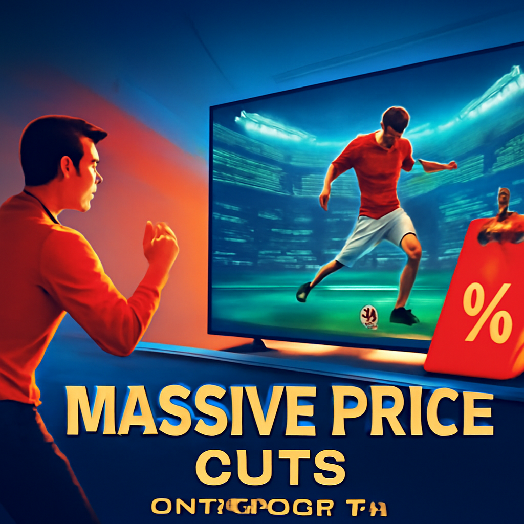Massive Price Cuts on Premium TVs Just in Time for Football Fervor!