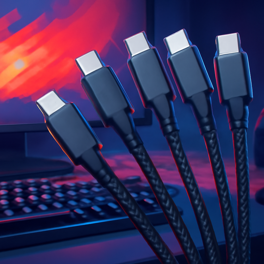 Power Up Your Gear: Grab a 5-Pack of Durable USB-C Cables for a Steal!