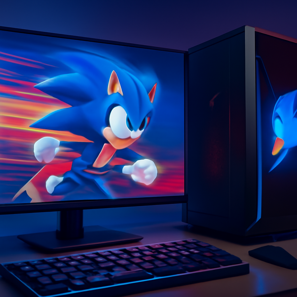 Sonic Speeds Onto Your Desktop! SEGA Teams Up for Official Gaming PCs!