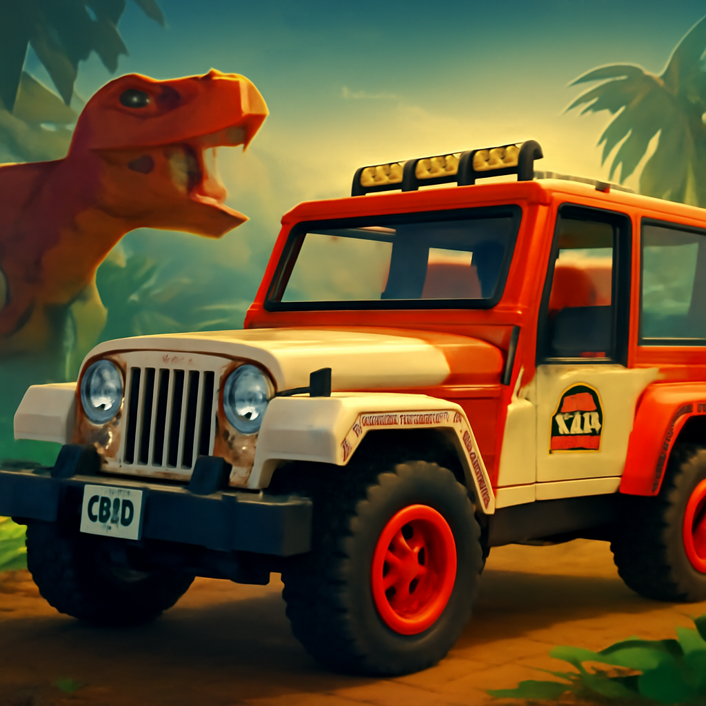 Unleashing the Jurassic Vibes: LEGO’s Epic Jurassic Park Jeep Wrangler Set