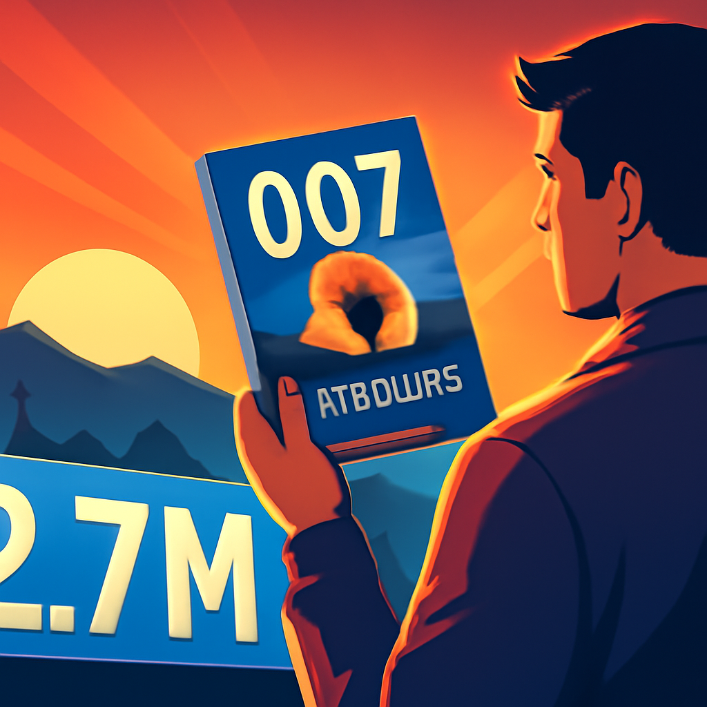 007 First Light: A Dazzling Debut with 2.7 Million Copies Sold in Just One Week!