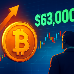 Bitcoin Bounces Back: Surpassing $63,000 Amid Fed Hawkishness