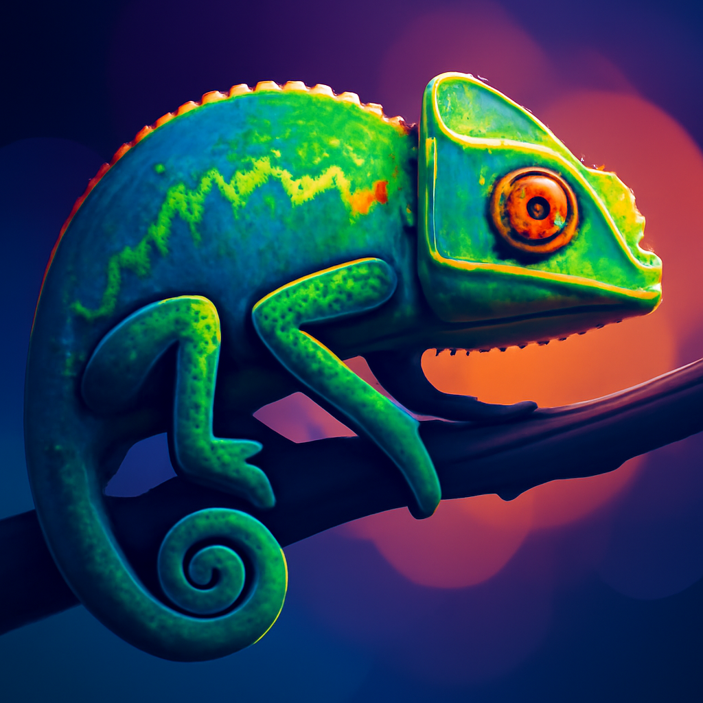 Discover the Colorful Stealth of Meccha Chameleon – A Surprise Hit!
