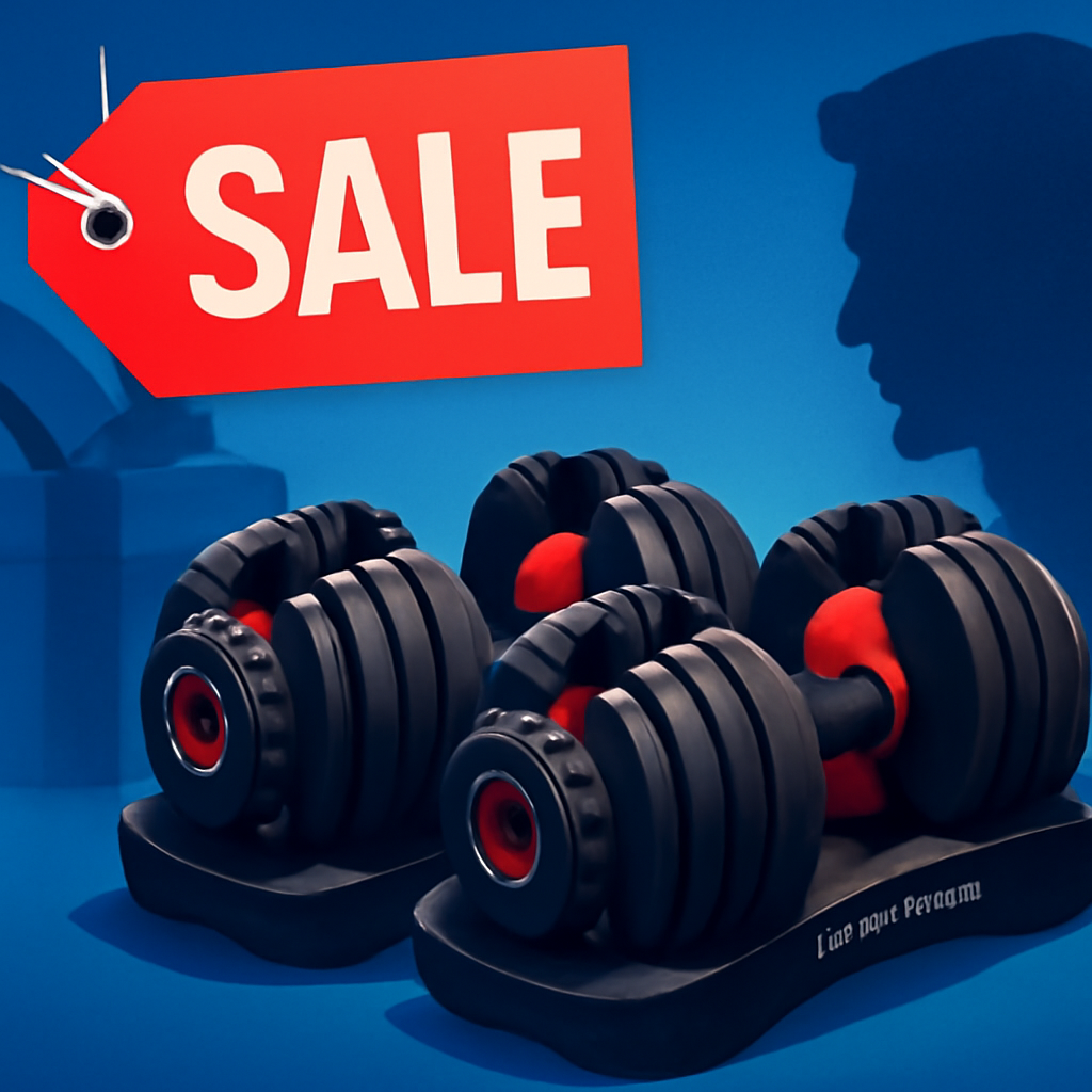 Get Ready to Lift: BowFlex Dumbbells on Sale Just in Time for Father’s Day!
