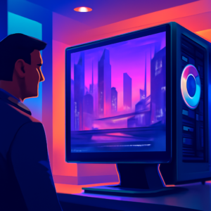 Gigabyte Shakes Up Computex with a PC Case That Has Its Own 16-Inch Screen!