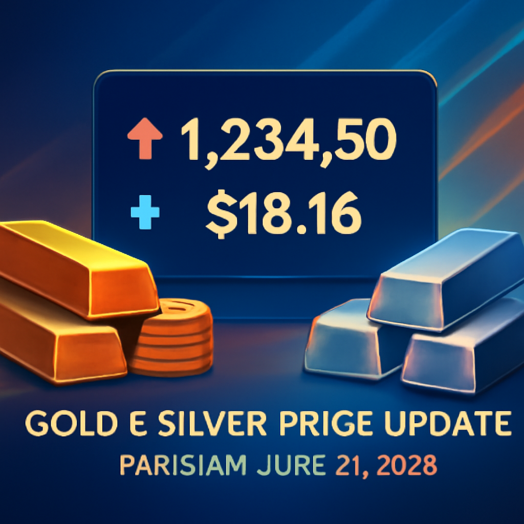 Gold and Silver Price Update for Pakistan – June 21, 2026