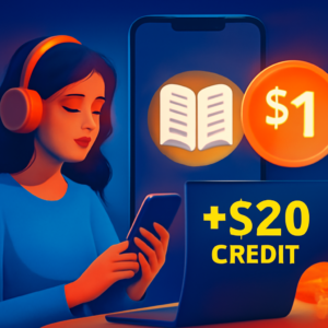 Grab Audible’s Sweet June Deal: Just $1 for 3 Months Plus $20 Credit!