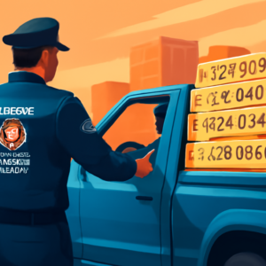 Lahore Traffic Police Snag Pickup Truck Loaded with Rs128,000 in E-Challans