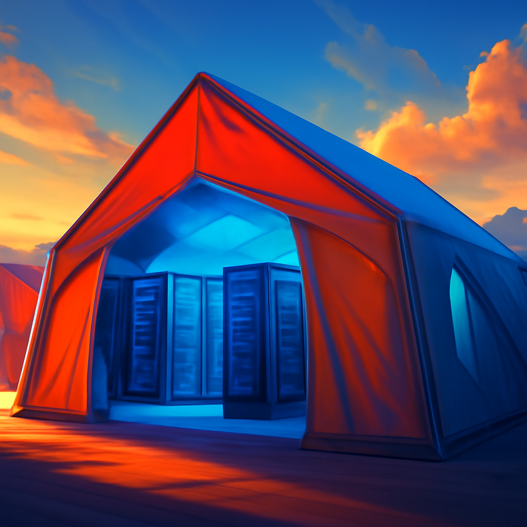 Meta’s Bold Move: AI Data Centers in Tents for Faster Construction