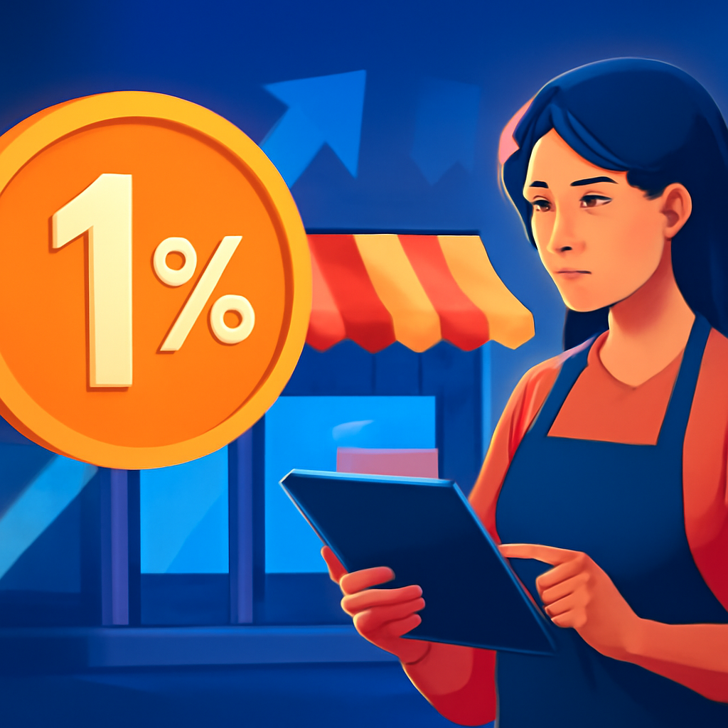 New 1% Fixed Tax Scheme: What It Means for Small Retailers