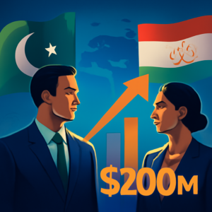 Pakistan and Tajikistan Set Sights on $200 Million Trade Goal Over Three Years