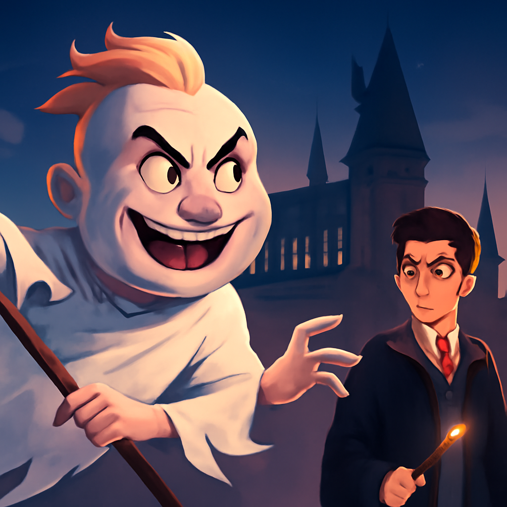 Peter Serafinowicz Joins the Hogwarts Adventure as Peeves in Upcoming Harry Potter Series