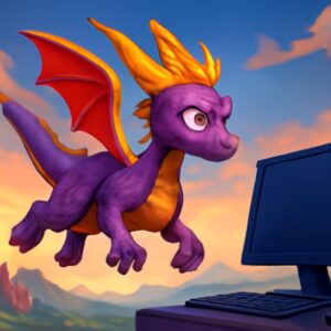 Spyro the Dragon: The Original PS1 Classic Is Flying Natively to PC, Built With Zero AI!