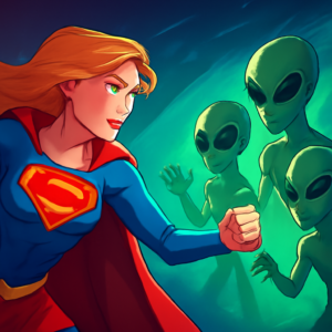 Supergirl Takes on Aliens in a New Clip Ahead of Theatrical Release