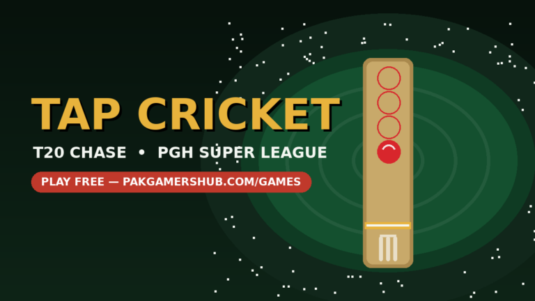 Tap Cricket