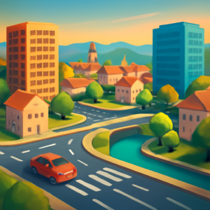 Zlin City: A Unique Diorama Experience in City Building