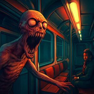 Brno Transit: All Aboard for a Stomach-Churning, Surreal Subway Horror Experience!