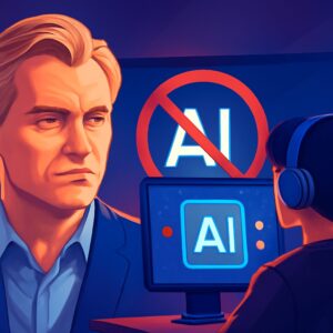 Christopher Nolan Claims Younger Audiences Are Rejecting AI Content