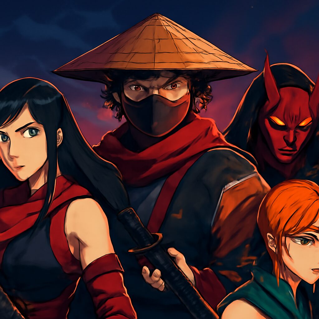 Exciting First Look at Ghost of Tsushima Legends Anime Characters