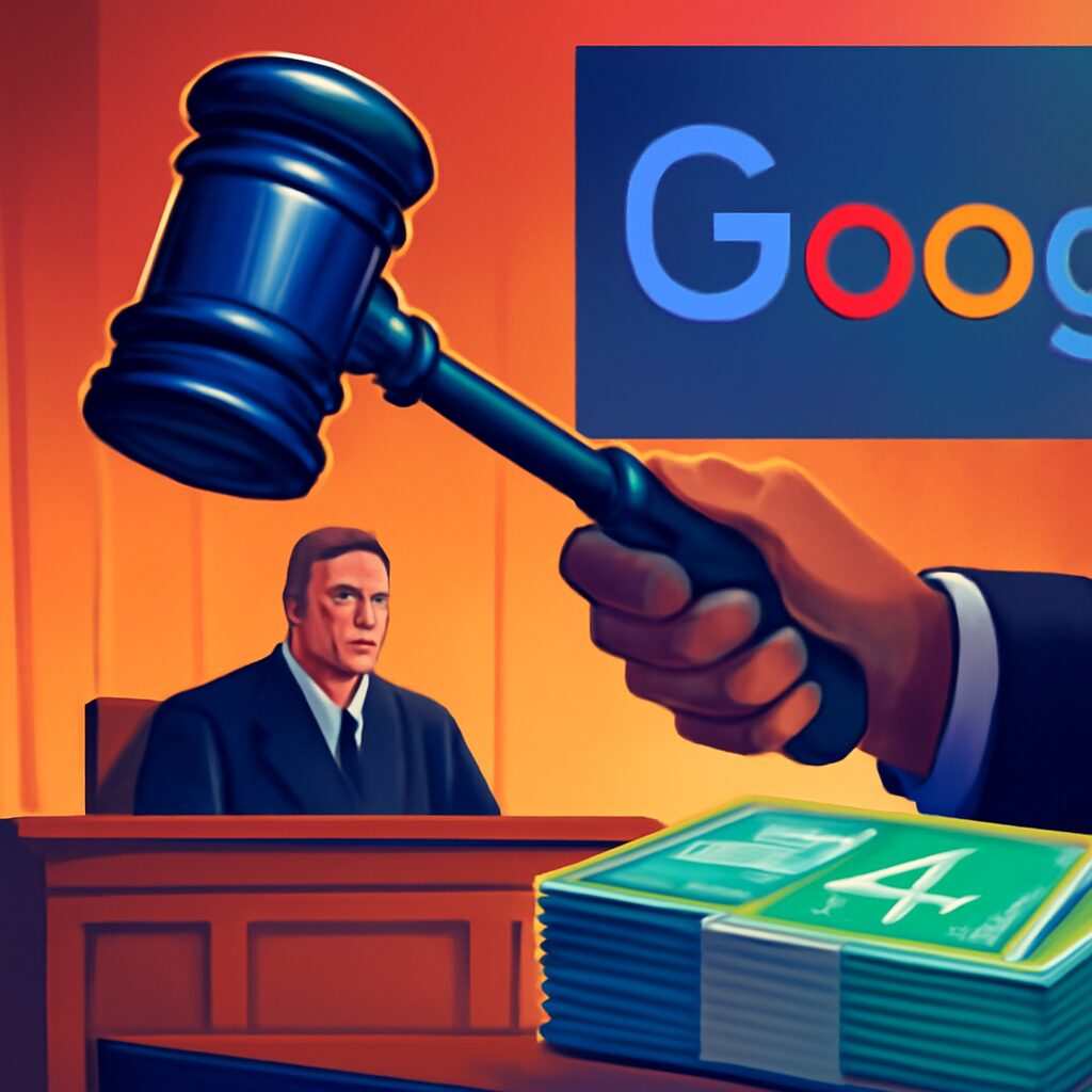 Google’s Antitrust Battle Ends with Historic €4.1 Billion Fine