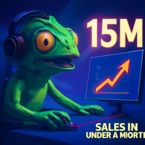 Meccha Chameleon Breaks Records with 15 Million Sales in Under a Month