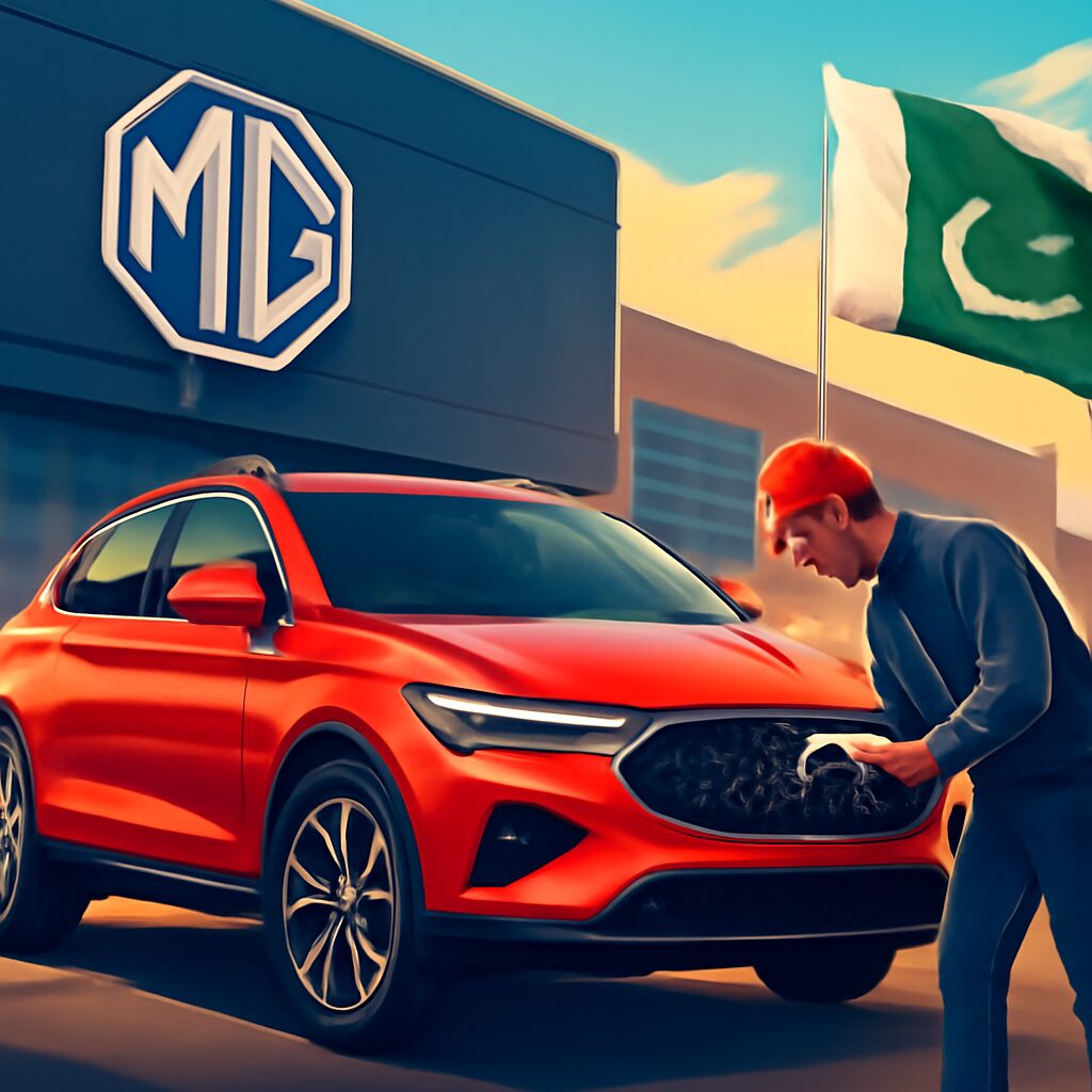 MG Launches Local Production of Hybrid SUVs in Pakistan