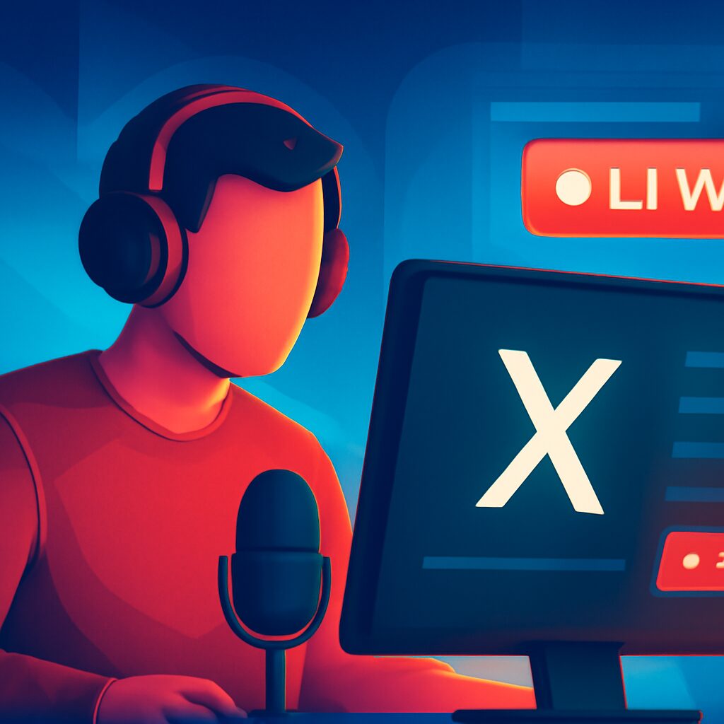 New Livestreaming Tool from X Supports Creators with Easy Setup