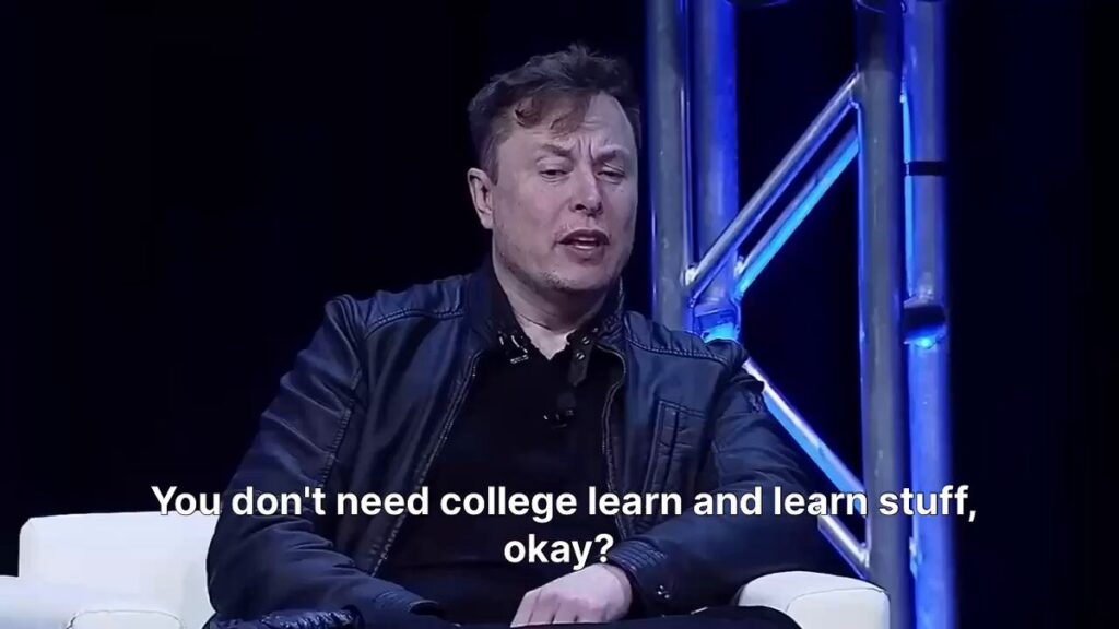 Elon Musk’s Take on College and Learning: A Game Changer for Gamers