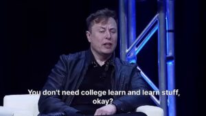 Elon Musk’s Take on College and Learning: A Game Changer for Gamers